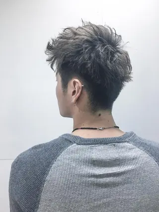 ショート カラー ヘアアレンジ メンズ メンズスタイル ly本厚木のヘアスタイル