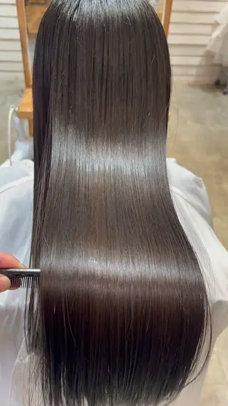ロング 髪質改善美容師 大森勝馬のヘアスタイル