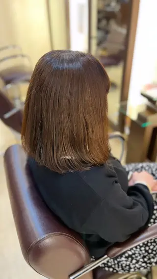 ミディアム 片岡 友輝のヘアスタイル