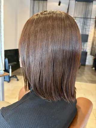 カラー 沖本 あやののヘアスタイル