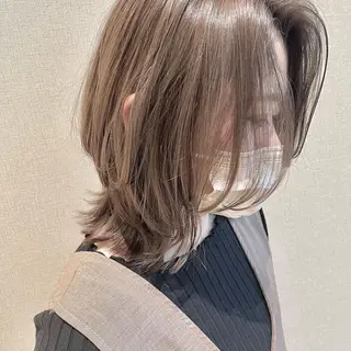 ミディアム レイヤーカット*艶* 蒲生四丁目*山保美月のヘアスタイル
