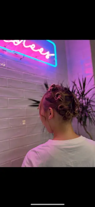ヘアアレンジ 落合 そらのヘアスタイル