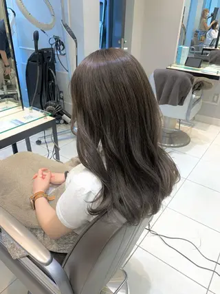 セミロング 髪質改善/縮毛矯正 🎀小林 唯 🎀のヘアスタイル