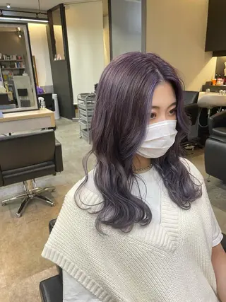 ロング カラー 浦野 剛志のヘアスタイル