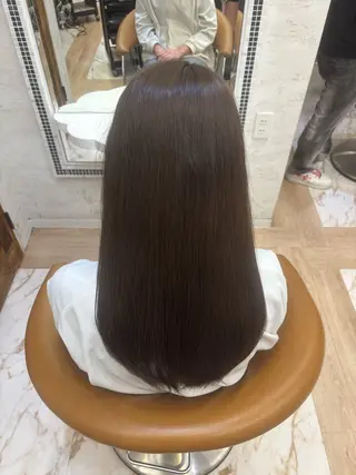 ロング カラー とがみ ともきのヘアスタイル