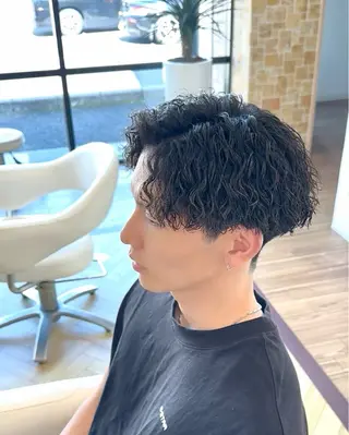 パーマ メンズ ☆★メンズ特化★☆ 川地由麿のヘアスタイル