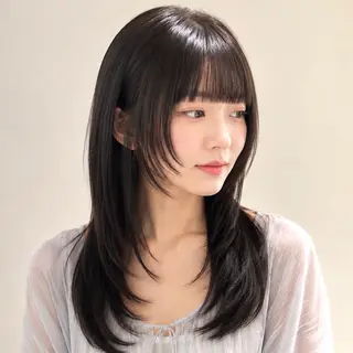 セミロング STYLE 相模大野のヘアスタイル
