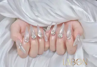 ロング Hana✴︎ Labon Artのネイルデザイン