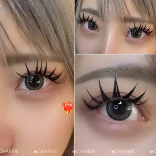 マツエク・マツパ CHARME .maayaのマツエク・マツパデザイン