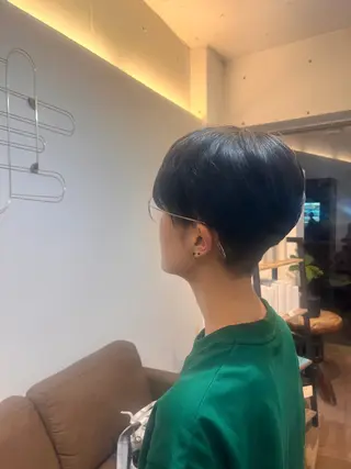メンズ 🫒オリーブカラー/ かれんのヘアスタイル