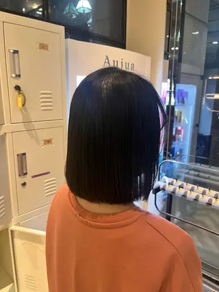 ミディアム 臺 佳連のヘアスタイル