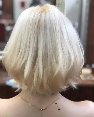 ショート カラー 髪質改善縮毛矯正なら ✨伊藤佳祐✨のヘアスタイル