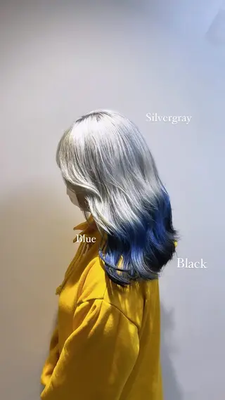 ミディアム カラー ヘアアレンジ 髪質改善/艶髪 /SARA💕のヘアスタイル