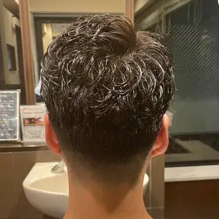 ショート パーマ 長谷川 真那のヘアスタイル