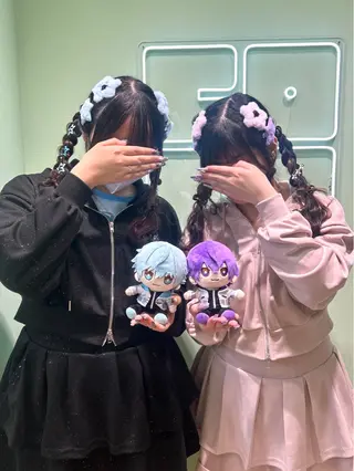 ヘアアレンジ 💖韓国カラー エクステmikotoのヘアスタイル