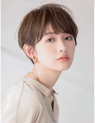 ショート パーマ 浅沼 ゆいのヘアスタイル