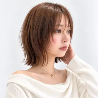 ショート ボブ/透明感カラー/ 艶髪/🌸ゆうき🌸のヘアスタイル