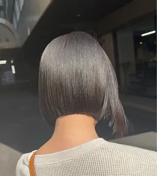 ショート 透明感/ 艶カラー/まいのヘアスタイル