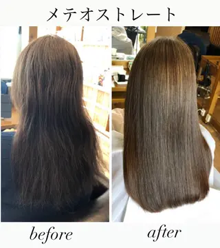 ロング 森川 美保のヘアスタイル