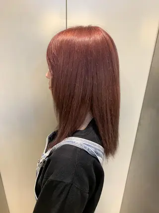 カラー 天野 利咲のヘアスタイル