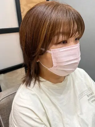 カラー パーマ ヘアアレンジ メンズ キッズ ネイル マツエク・マツパ アイブロウ 久木原 ゆりのヘアスタイル