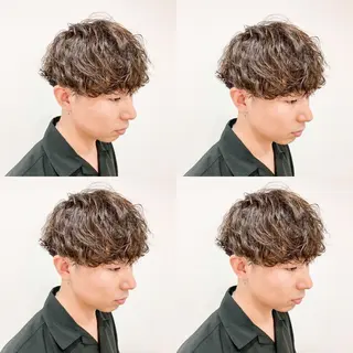 ショート カラー パーマ ヘアアレンジ メンズ メンズスタイル ly本厚木のヘアスタイル