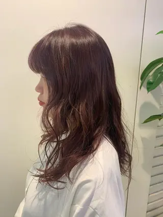 ロング 土佐 優奈のヘアスタイル