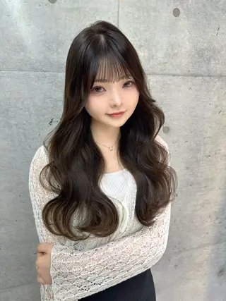 ロング カラー 《髪質改善✖️オリー ブ🧸》小嶋拓也のヘアスタイル