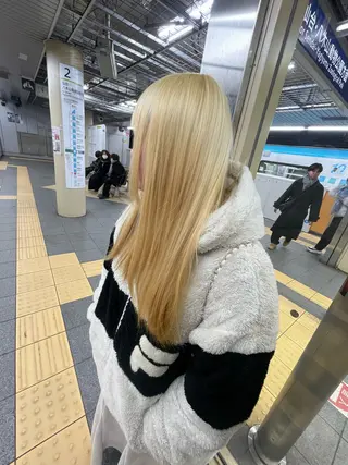 ロング カラー 佐々木 空人のヘアスタイル