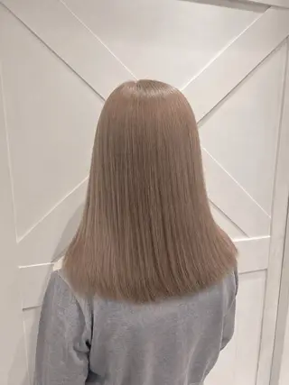 ロング カラー 横浜/ミルクティー カラー🤍みうのヘアスタイル