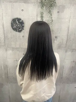 ロング 藤田 麗安のヘアスタイル