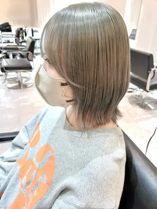 ショート カラー TOSHIKI 透明感カラー🌈のヘアスタイル