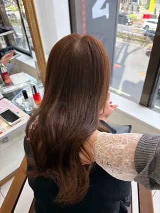 ロング 巻ける🫧縮毛矯正 💞はな🎀のヘアスタイル