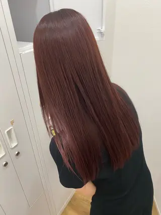 ロング カラー 藤野 凪沙のヘアスタイル