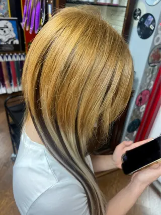 セミロング カラー ヘアアレンジ メンズ KOYA ｺﾔのヘアスタイル