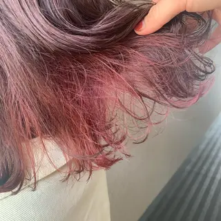ミディアム カラー chouette/ 根本優希のヘアスタイル