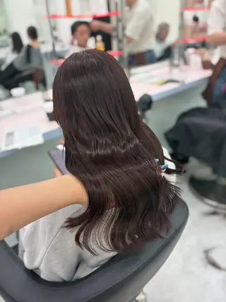 セミロング かわいいモテカラー 🎀SAAKA🎀のヘアスタイル