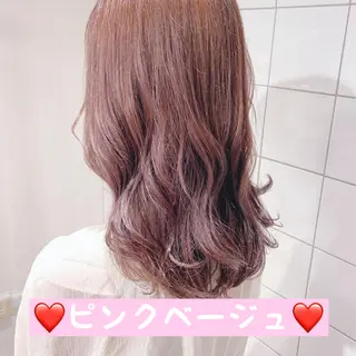 セミロング カラー 🫧渋谷美容師 たくみ🫧のヘアスタイル