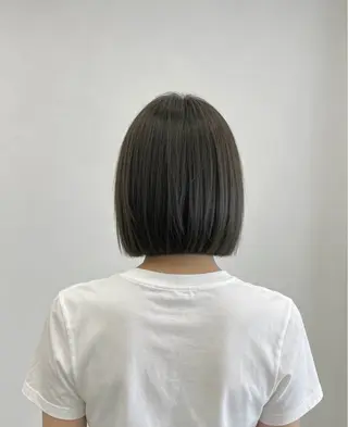 ショート 【個室】色持ちカラー 似合わせヘア アスカのヘアスタイル