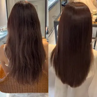 ブリーチ矯正髪質改善 ✨オオエタクミのヘアスタイル