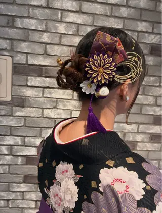 ミディアム 🦋ヘアメ・似合わせ HIBIKIのヘアスタイル