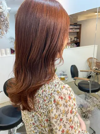 セミロング カラー ヘアアレンジ ✿ 𝚜𝚊𝚔𝚒 ✿のヘアスタイル
