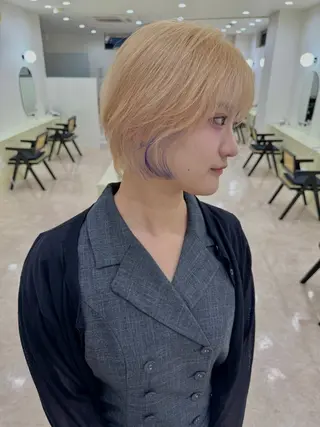 ショート カラー 似合わせ提案美容師| コイデリュウセイのヘアスタイル