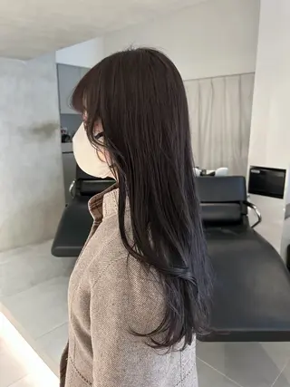ロング カラー 🪞透け感&韓国ヘア 🪞honokaのヘアスタイル