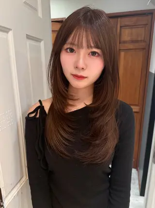ロング カラー mai / linoah˚✧のヘアスタイル