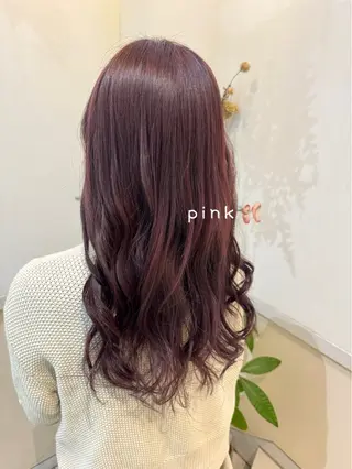 カラー Rossoうるま/ ♡仲松ラナのヘアスタイル