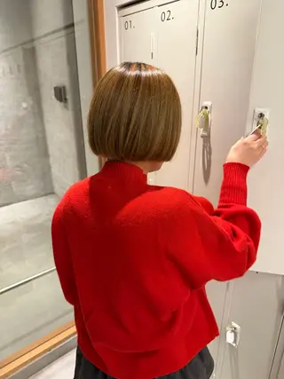 ミディアム 黒木 悠大のヘアスタイル