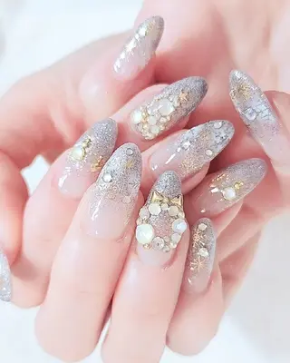 ネイル 手描きアート&推し活 🌟Wisteriaのネイルデザイン