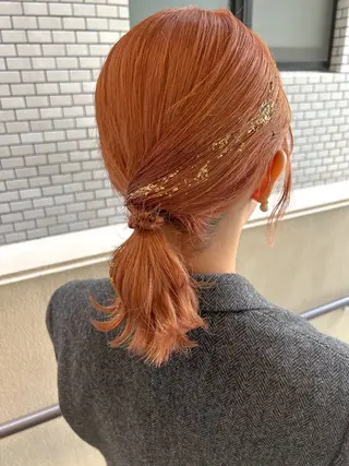 ミディアム ヘアアレンジ SHANTi 飯塚 ヘアセット/髪質改善のヘアスタイル