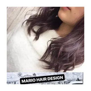 ミディアム カラー ヘアアレンジ メンズ キッズ Forest. -髪質改善-のヘアスタイル
